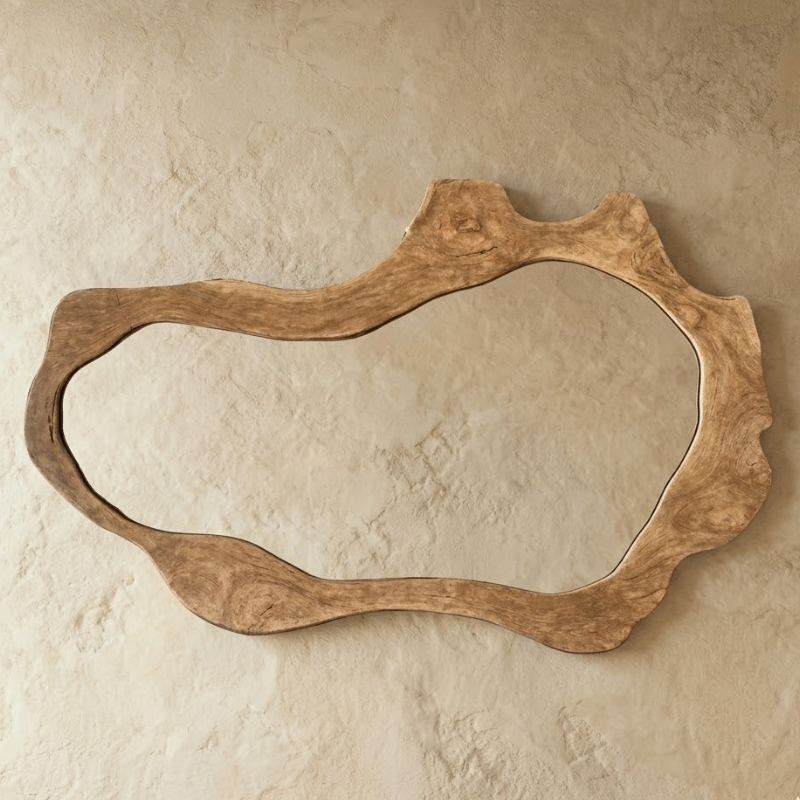 Kurokawa Rustic Mirror
