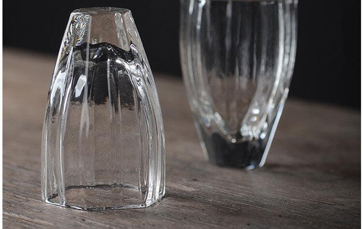 Rei Diamond Glass Tea Cup Set