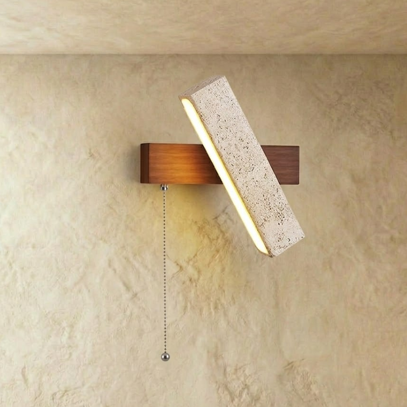 Travira Rotable Stone Wall Lamp