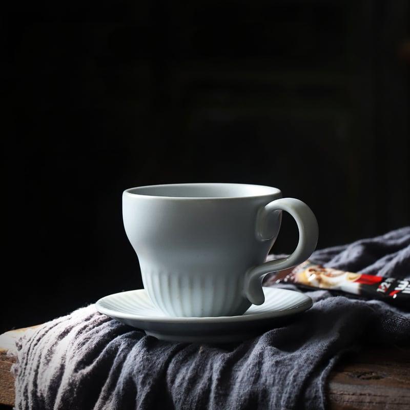 Hinata Gourd Coffee Cup & Saucer Set