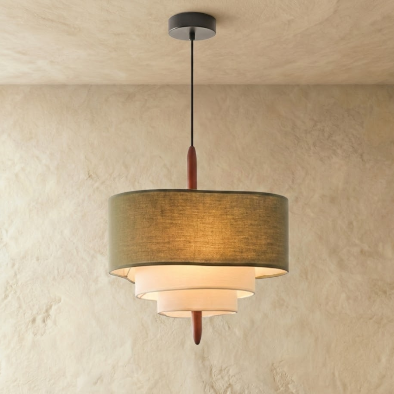 Kirei French Cloth Art Pendant Light