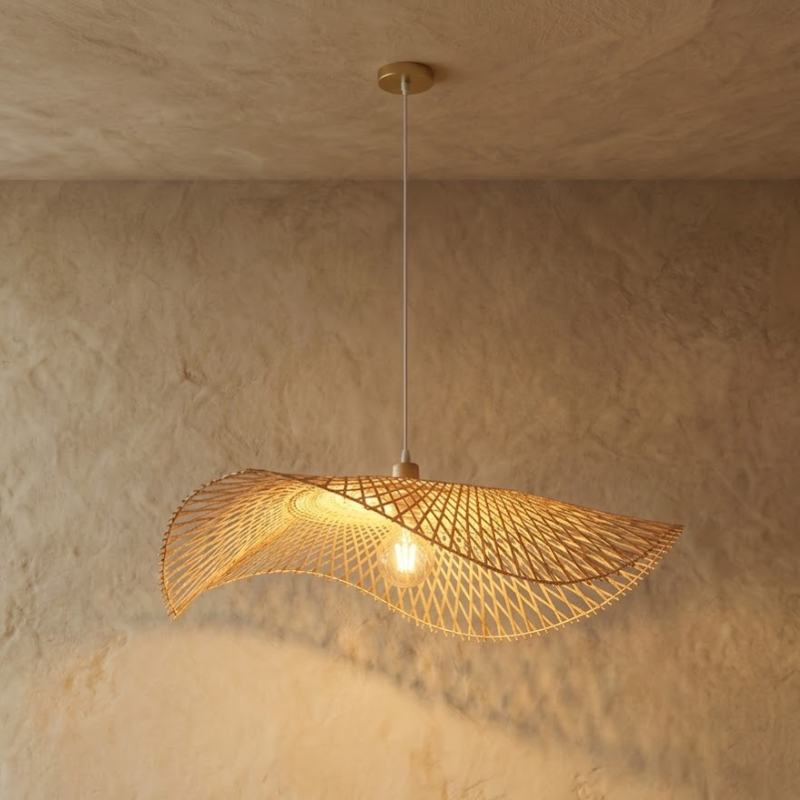 Braida Rattan Pendant Light