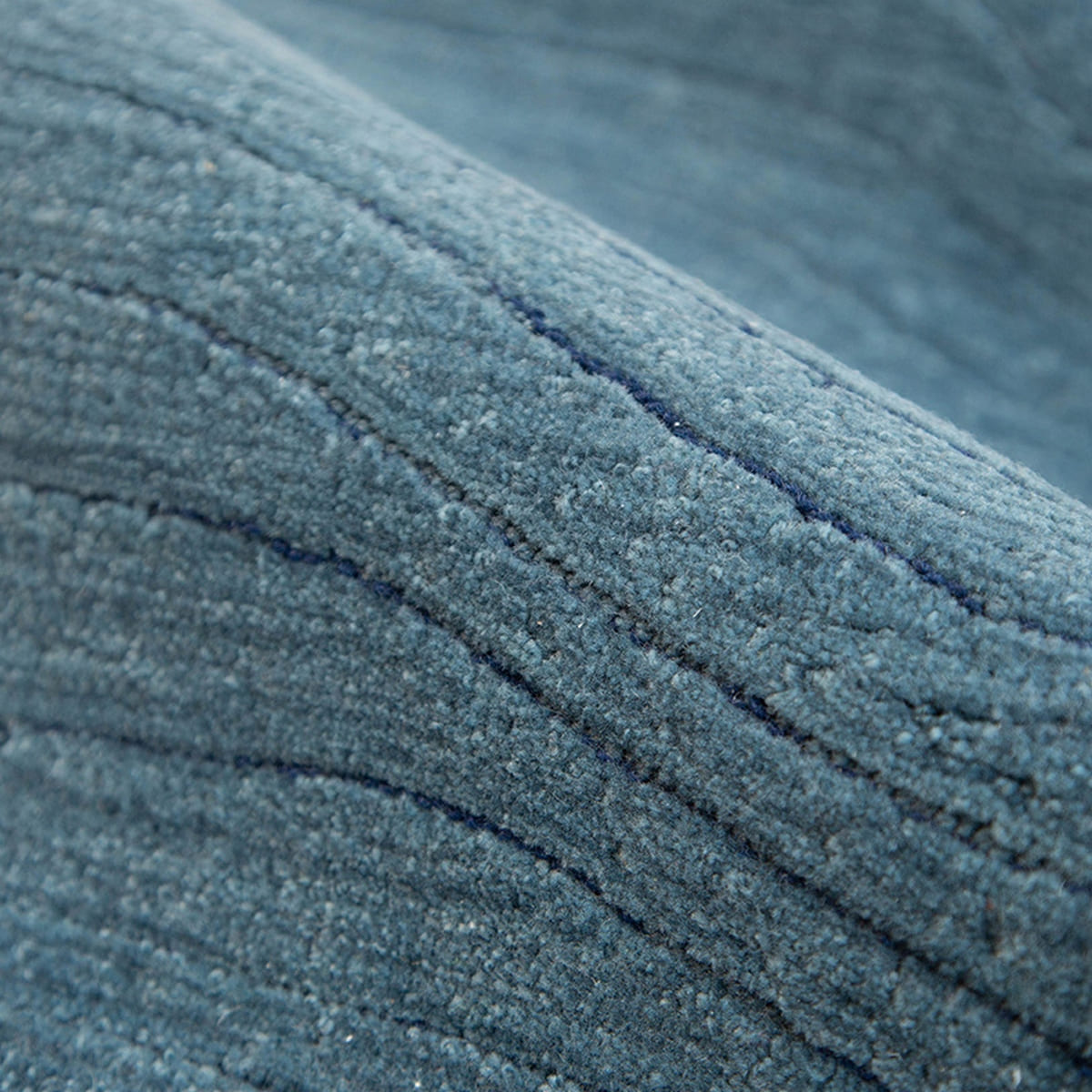 Kaoru Abstract Blue Rug