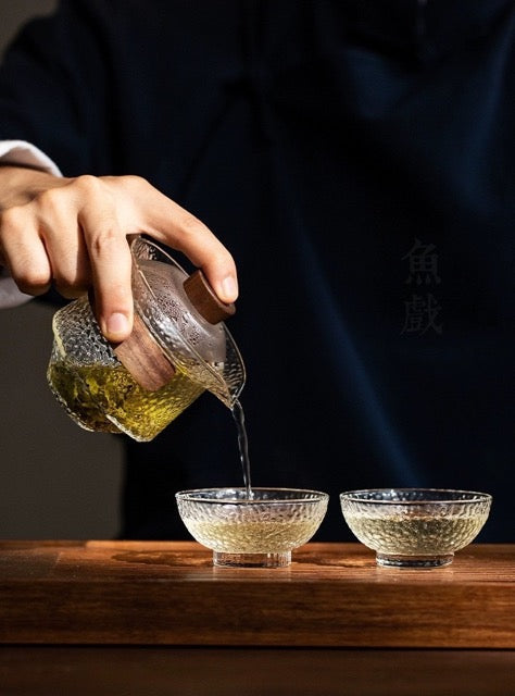 Nori Portable Glass Tea Set