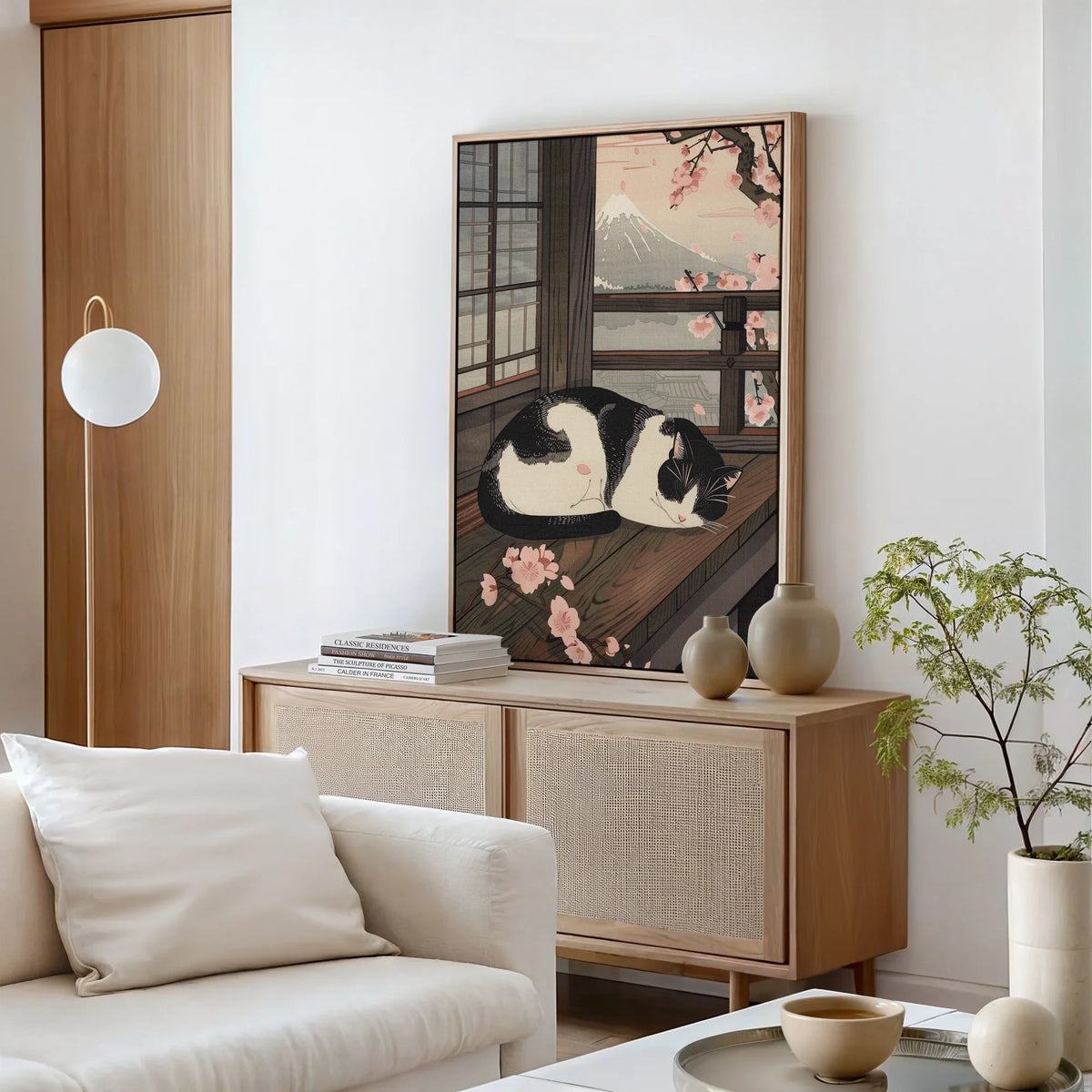 Neko Haru Canvas Art