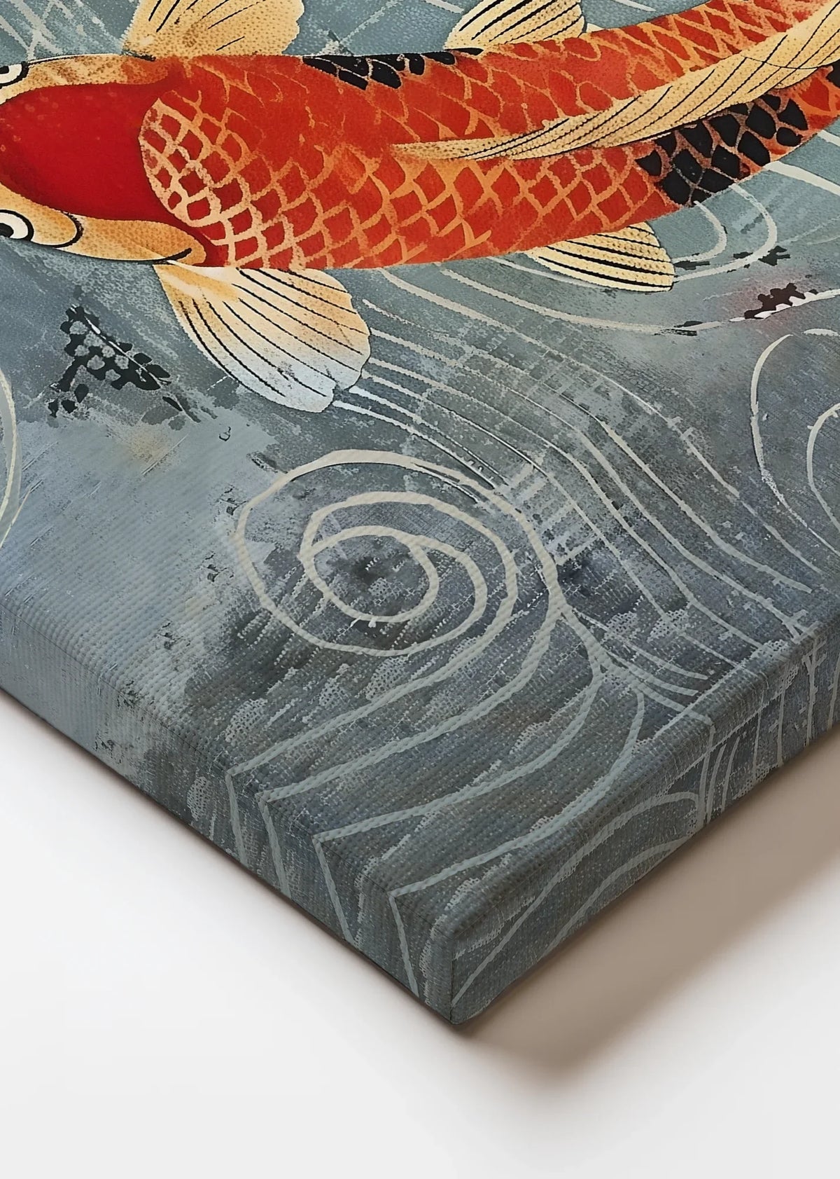 Nagare Koi Canvas Art
