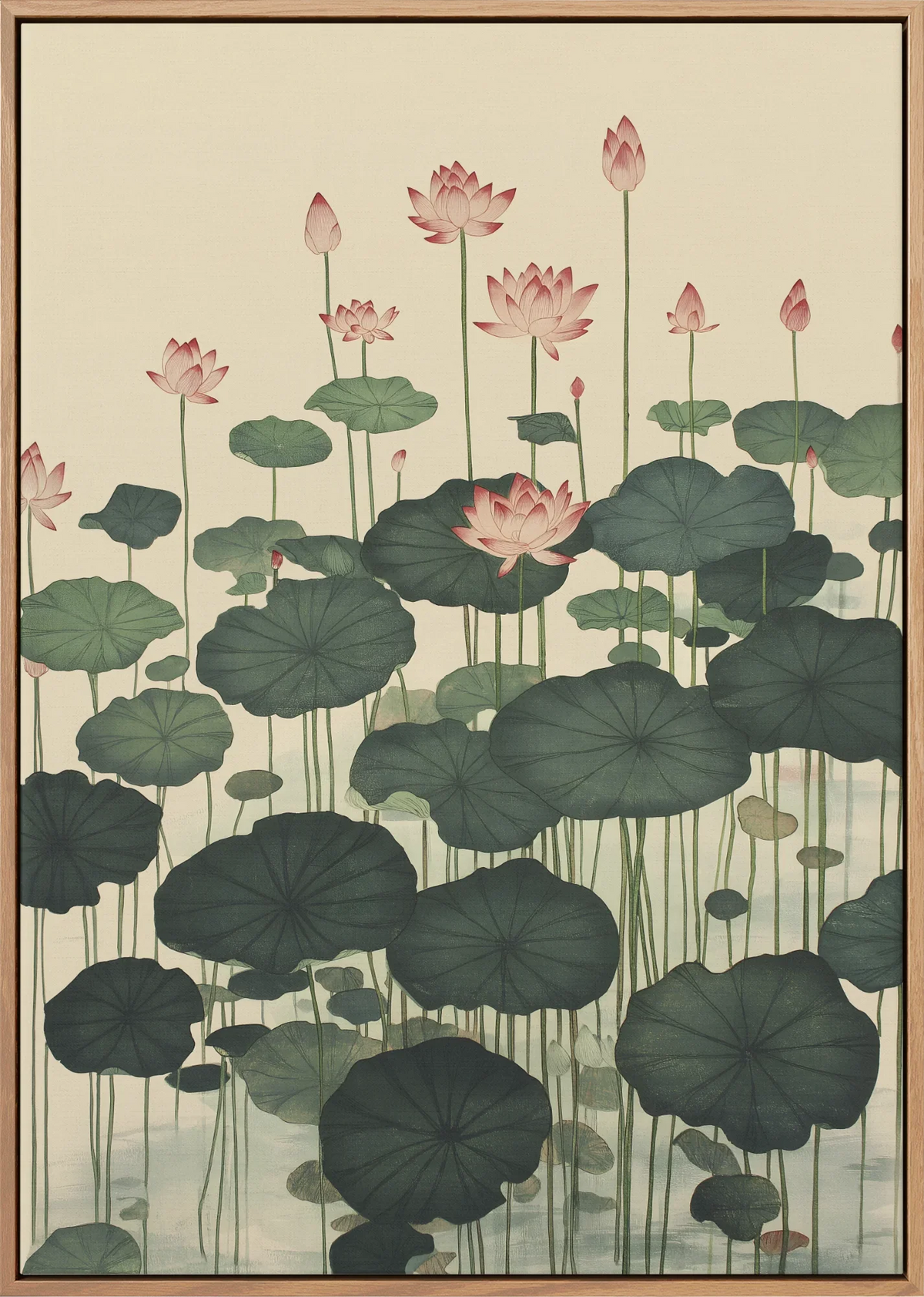 Lotus Forest - Canvas