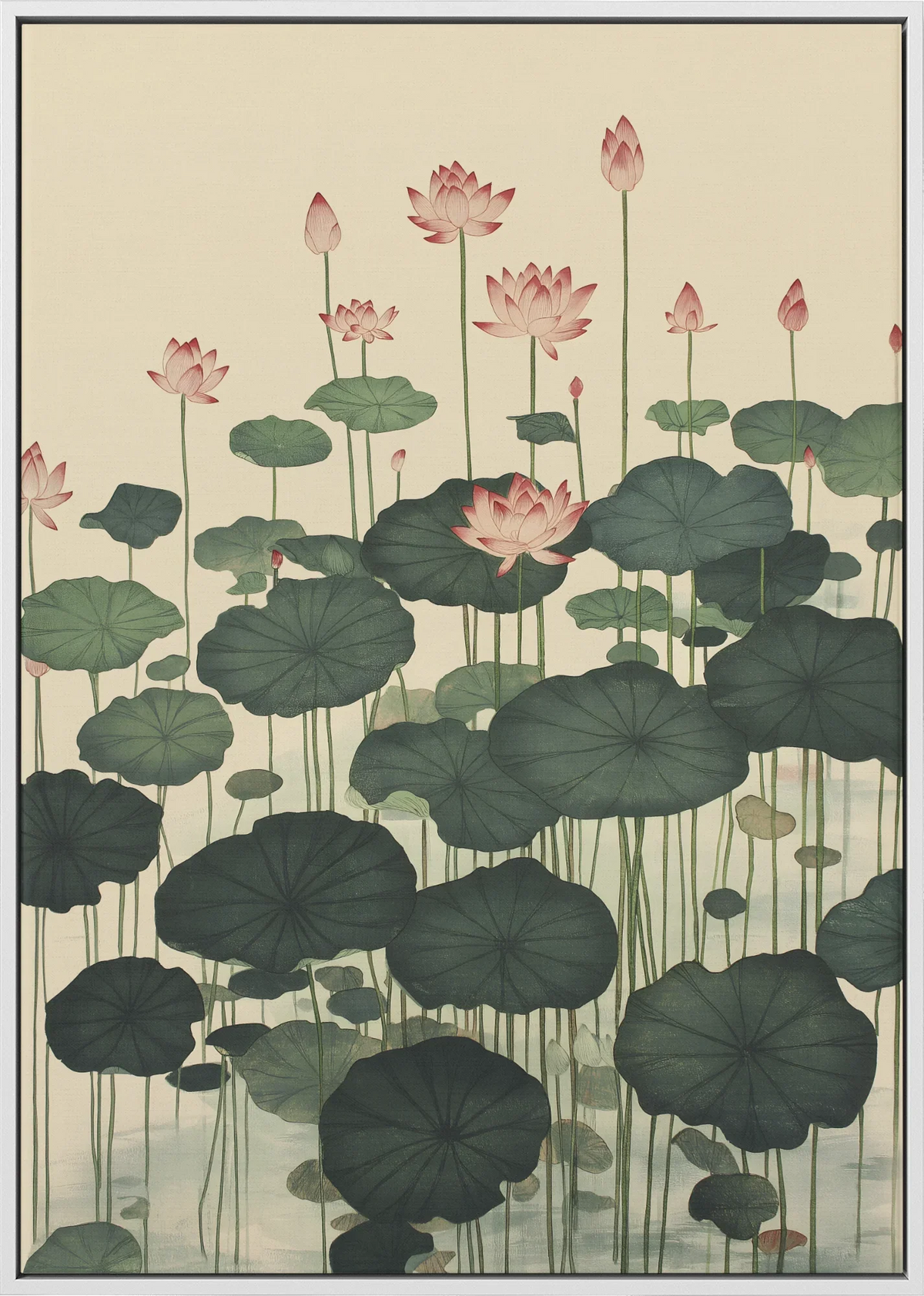 Lotus Forest - Canvas
