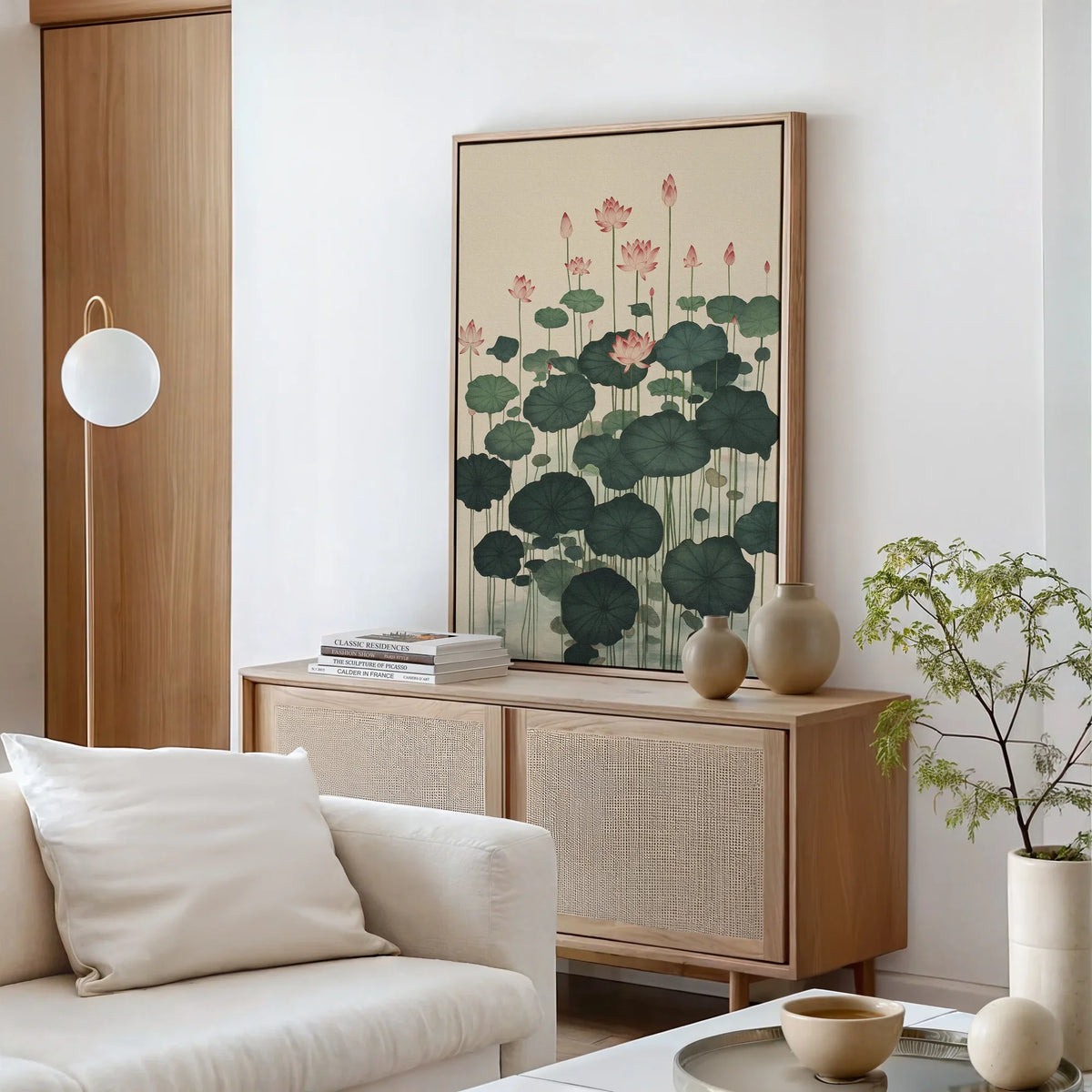 Lotus Forest - Canvas