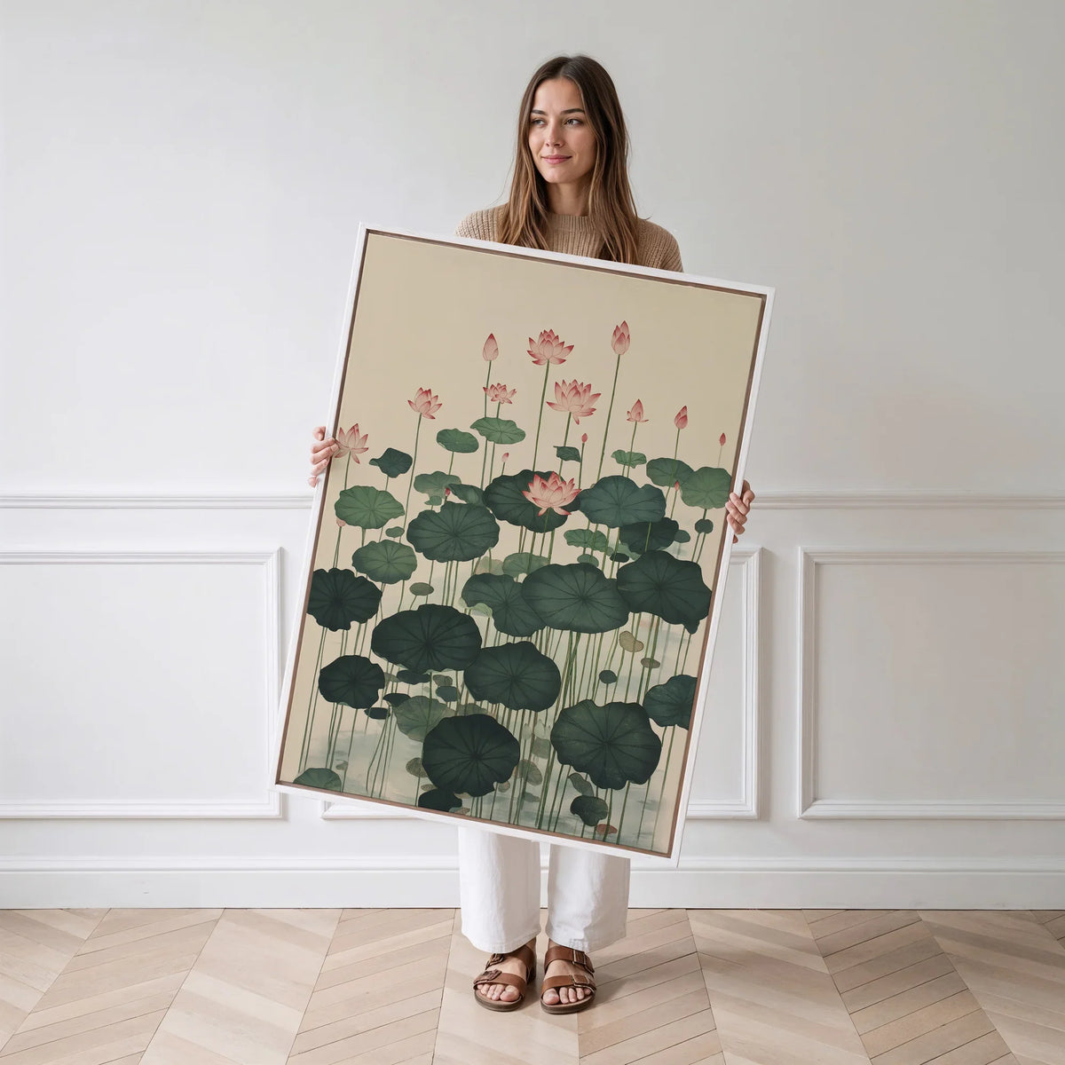 Lotus Forest - Canvas