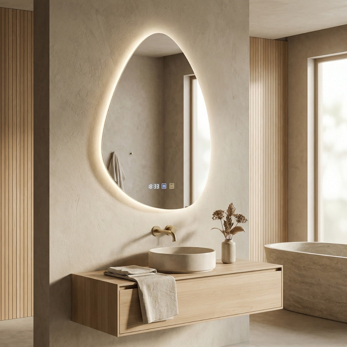 Takumi Smart LED Organic Mirror