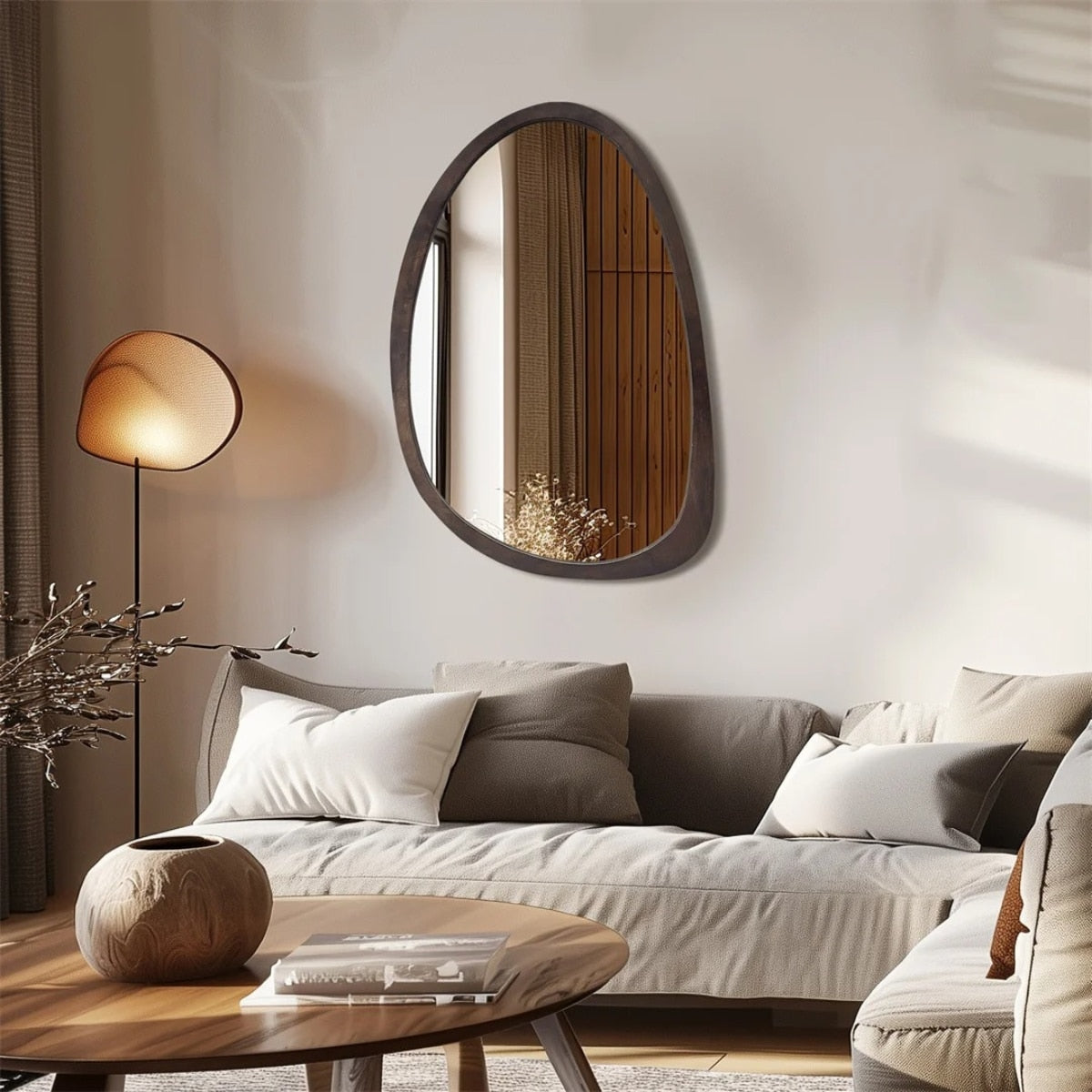 Takumi Round Strap Mirror