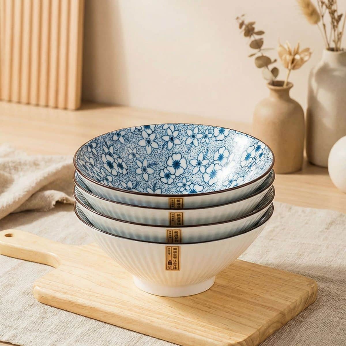 Souta Sakura Fluted Bowl