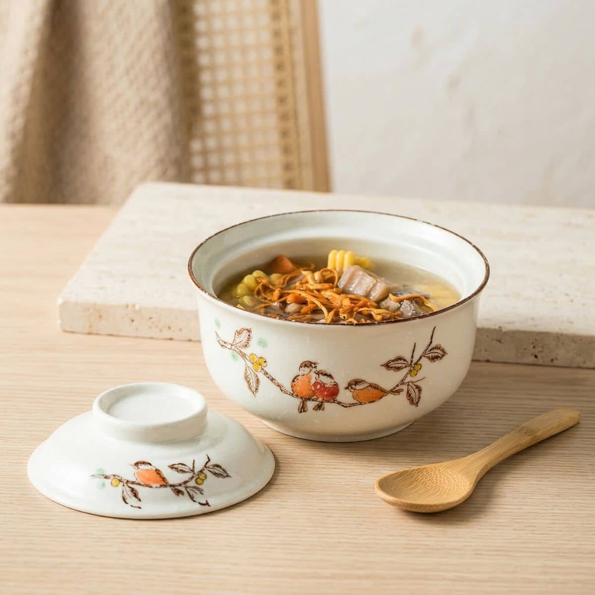 Hikaru Spring Bird Bowl