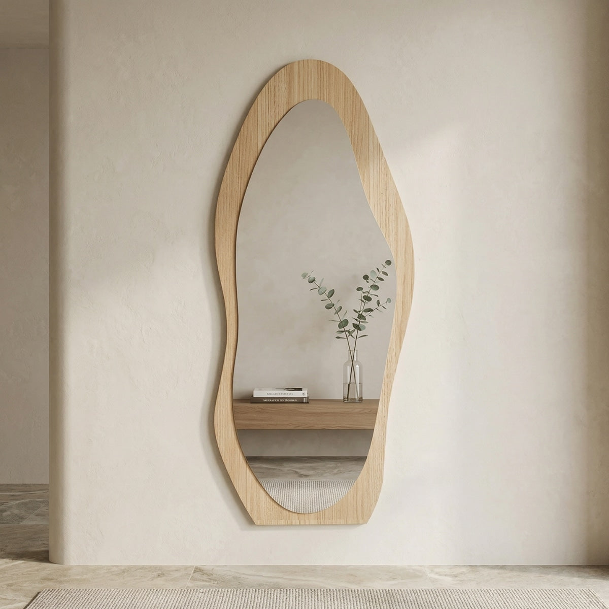 Haruto Organic Wood Mirror
