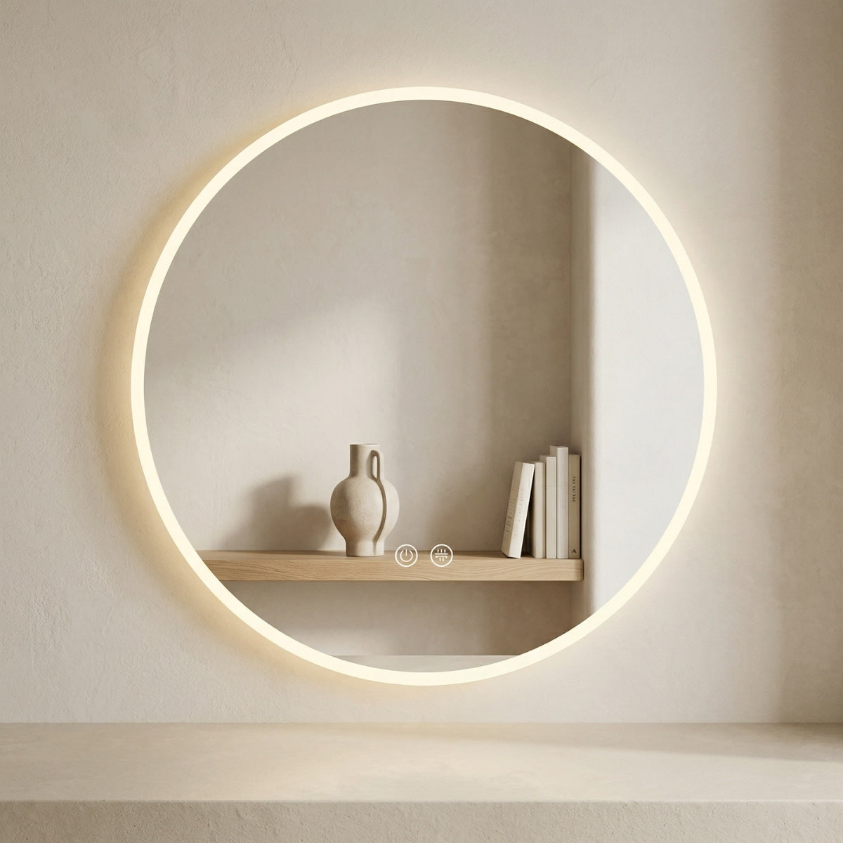Takumi Smart LED Round Mirror