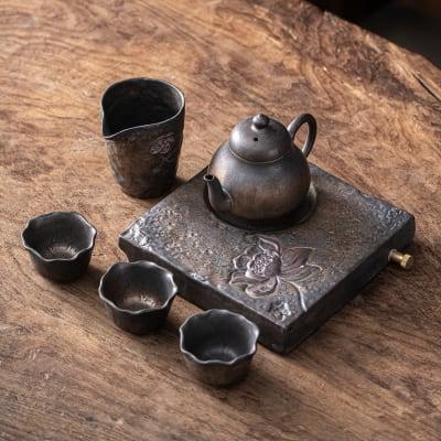 Haruto Lotus Pear Teapot Set