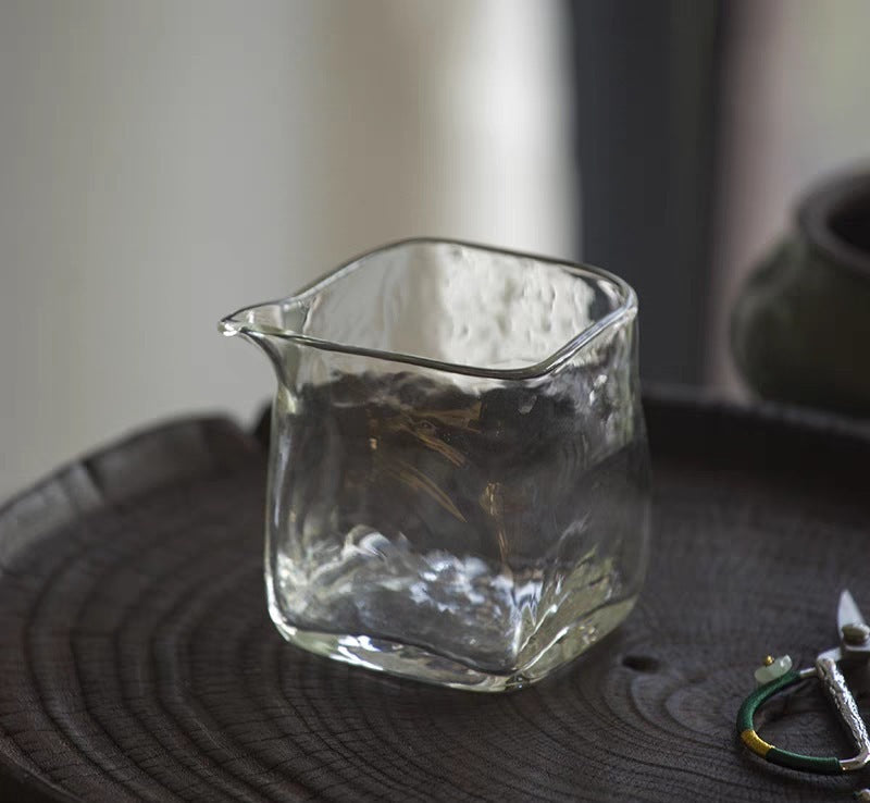 Hikaru Hammered Square Fair Cup