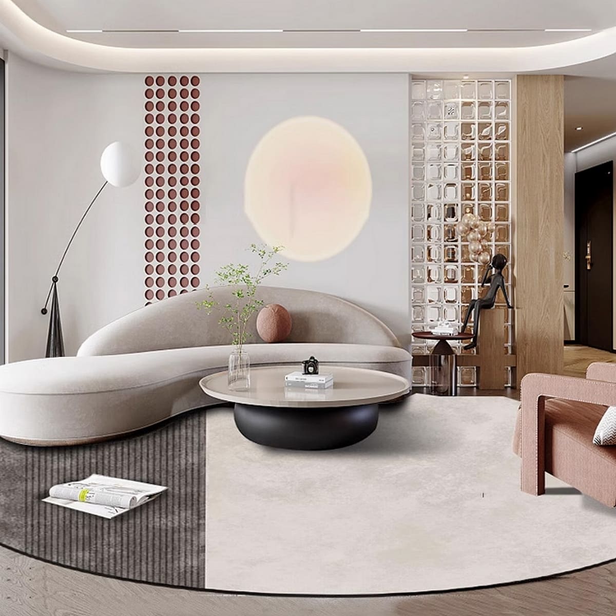 Ren Oval Area Rug