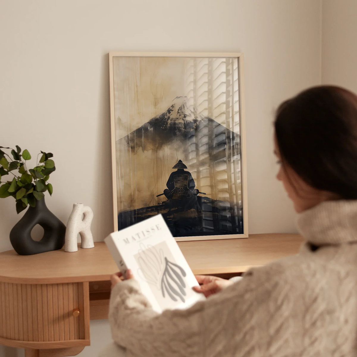 Kage Samurai Art Print