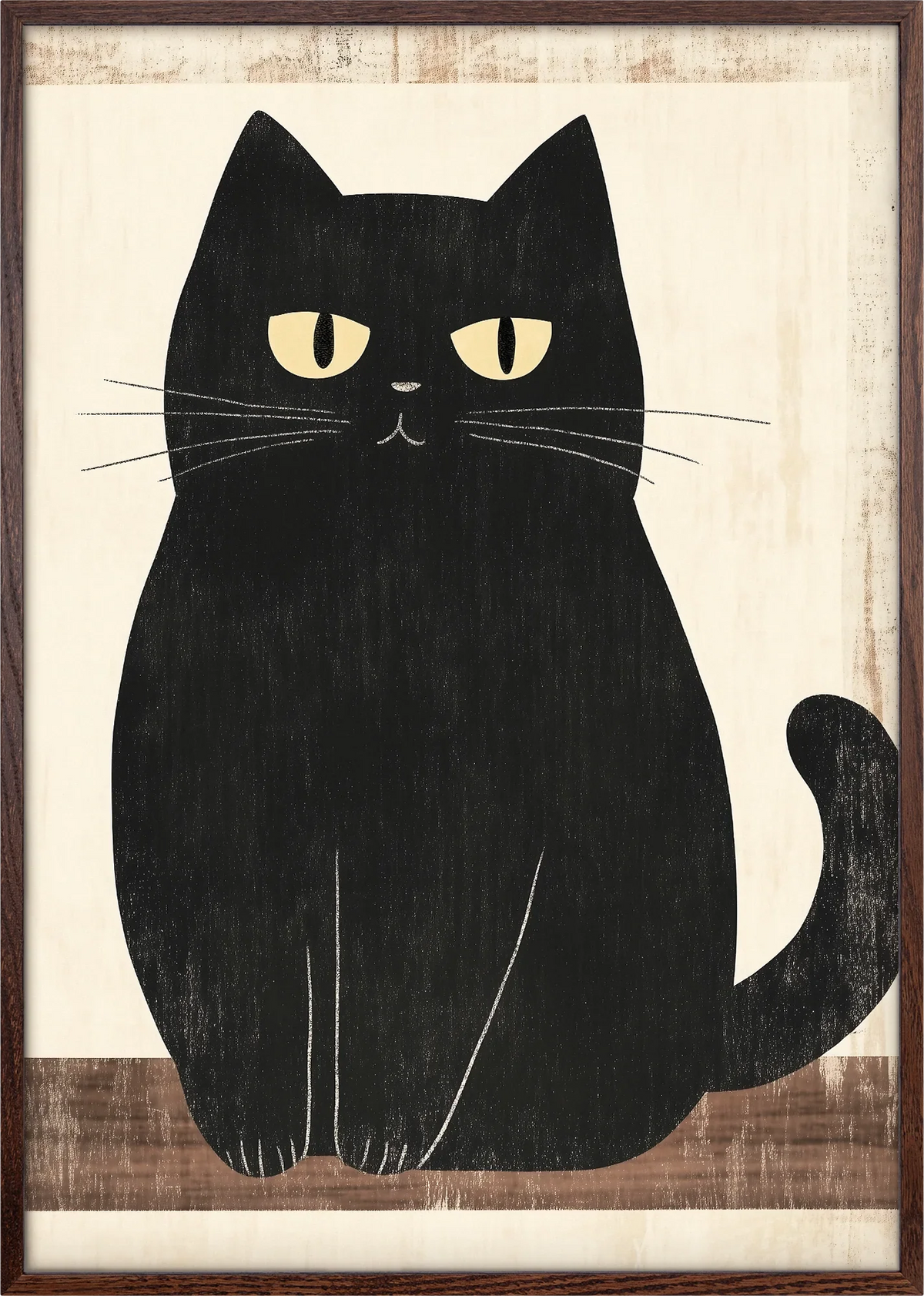 Yoru Neko Art Print