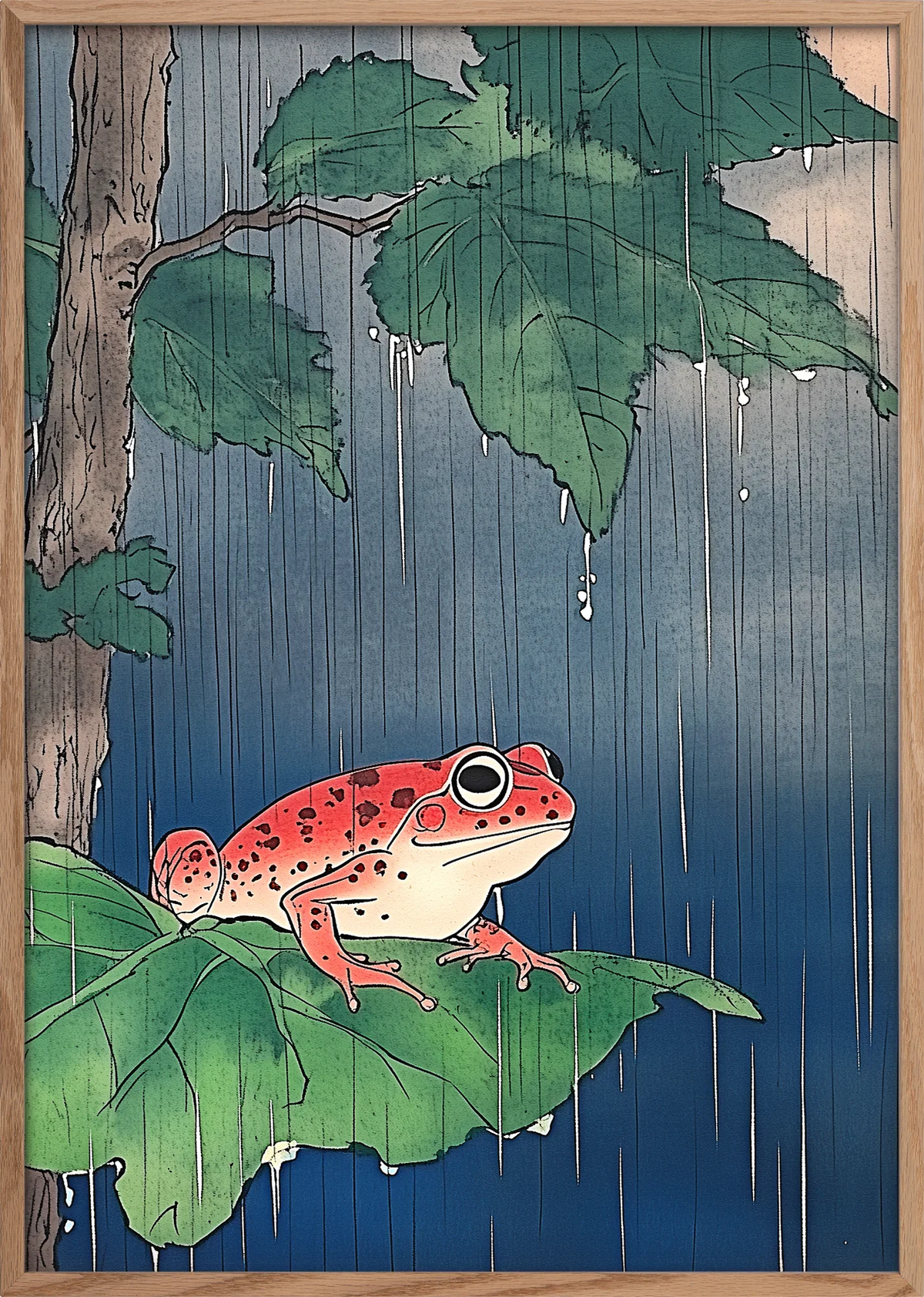 Ame Kero Art Print
