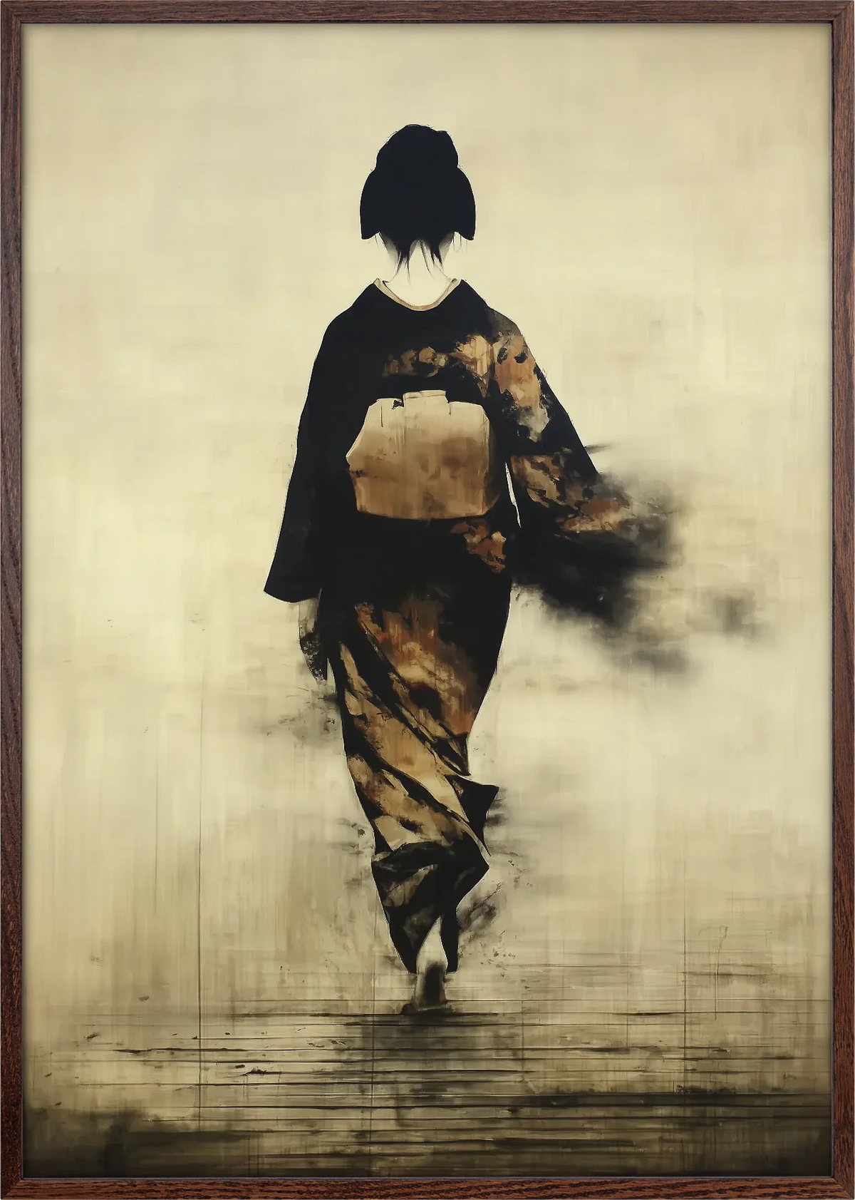 Hana Kimono Art Print