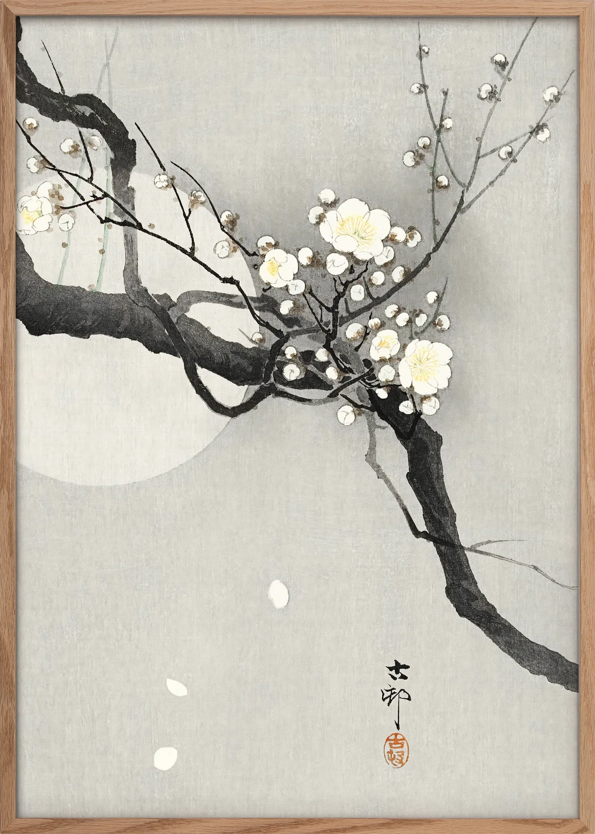 Tsukihana Plum Art Print