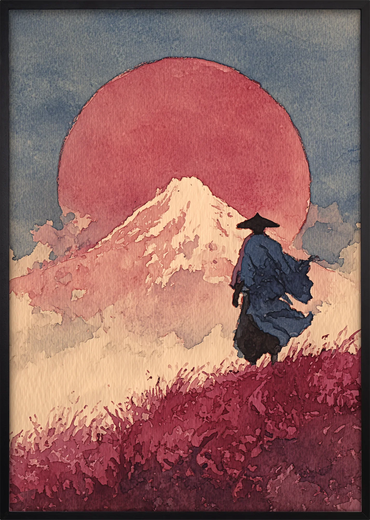 Akatsuki Samurai Art Print
