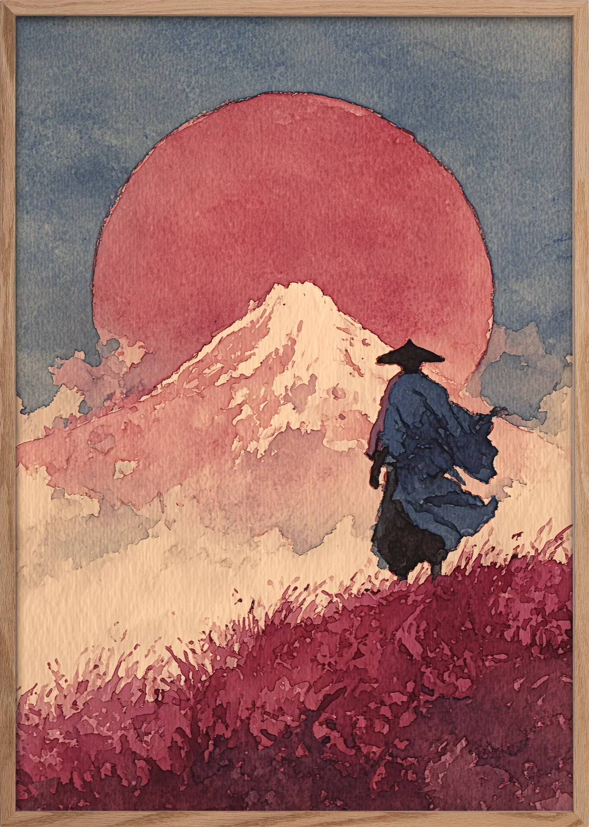 Akatsuki Samurai Art Print