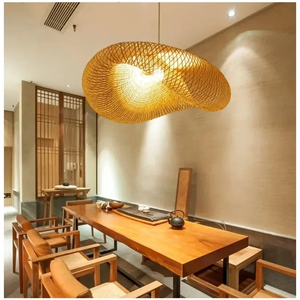 Sora Bamboo Pendant Light