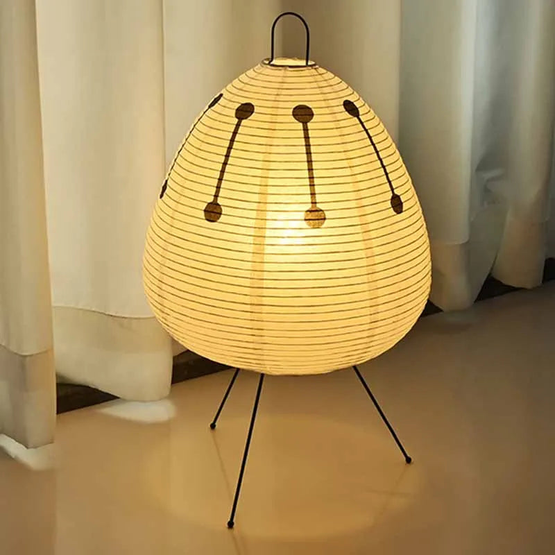 Hoshin Japanese Design Paper Table Lamp
