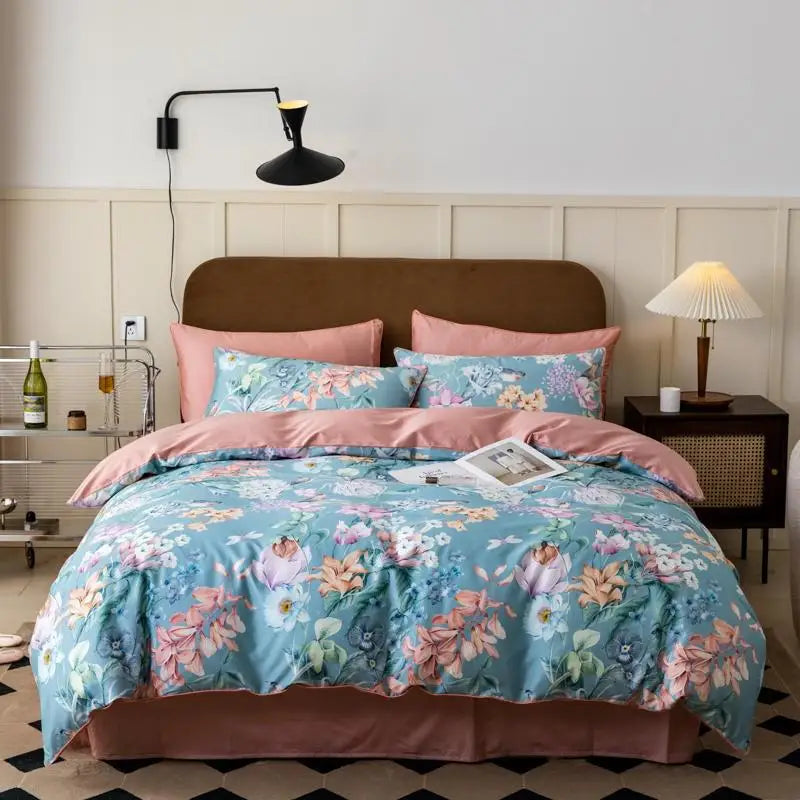 Mingay Tropical Leaves Bedding Set