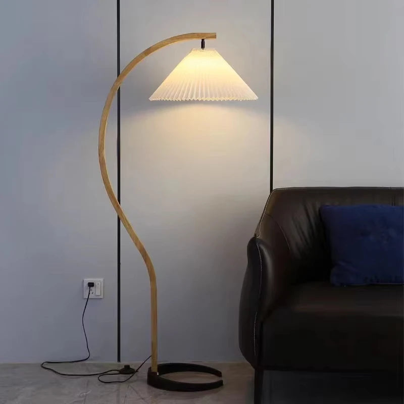 Lunara Pleated Floor Lamp