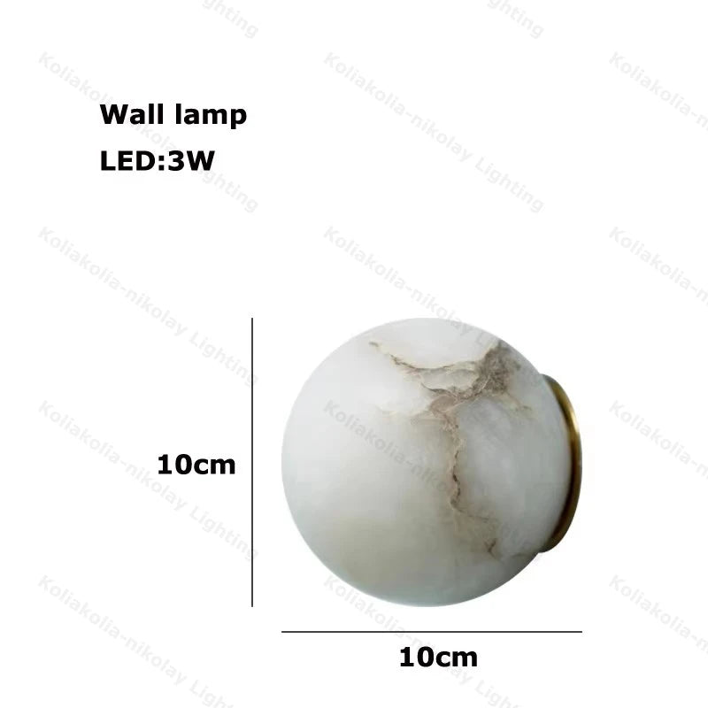 Kagekuro Marble Pendant Chandelier