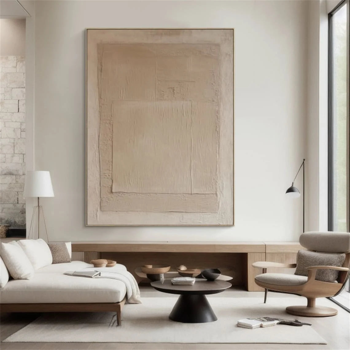 Kureha Abstract Canvas Art