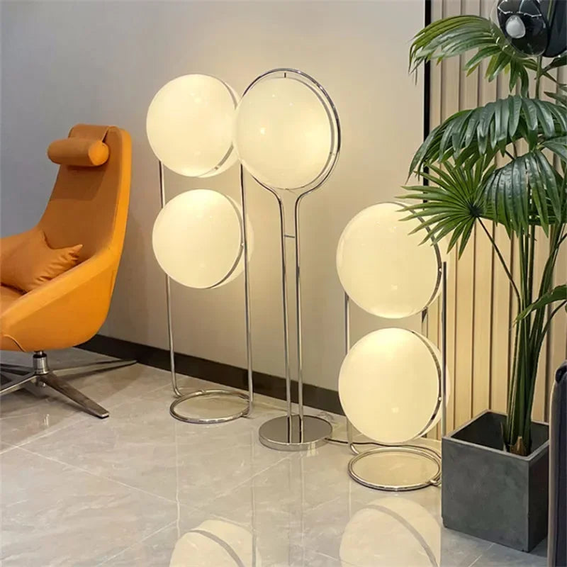 Orballa Chrome Floor Lamp
