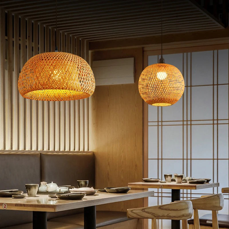 Takumi Bamboo Pendant Light