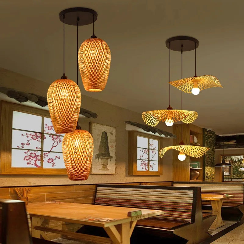 Braida Rattan Pendant Light