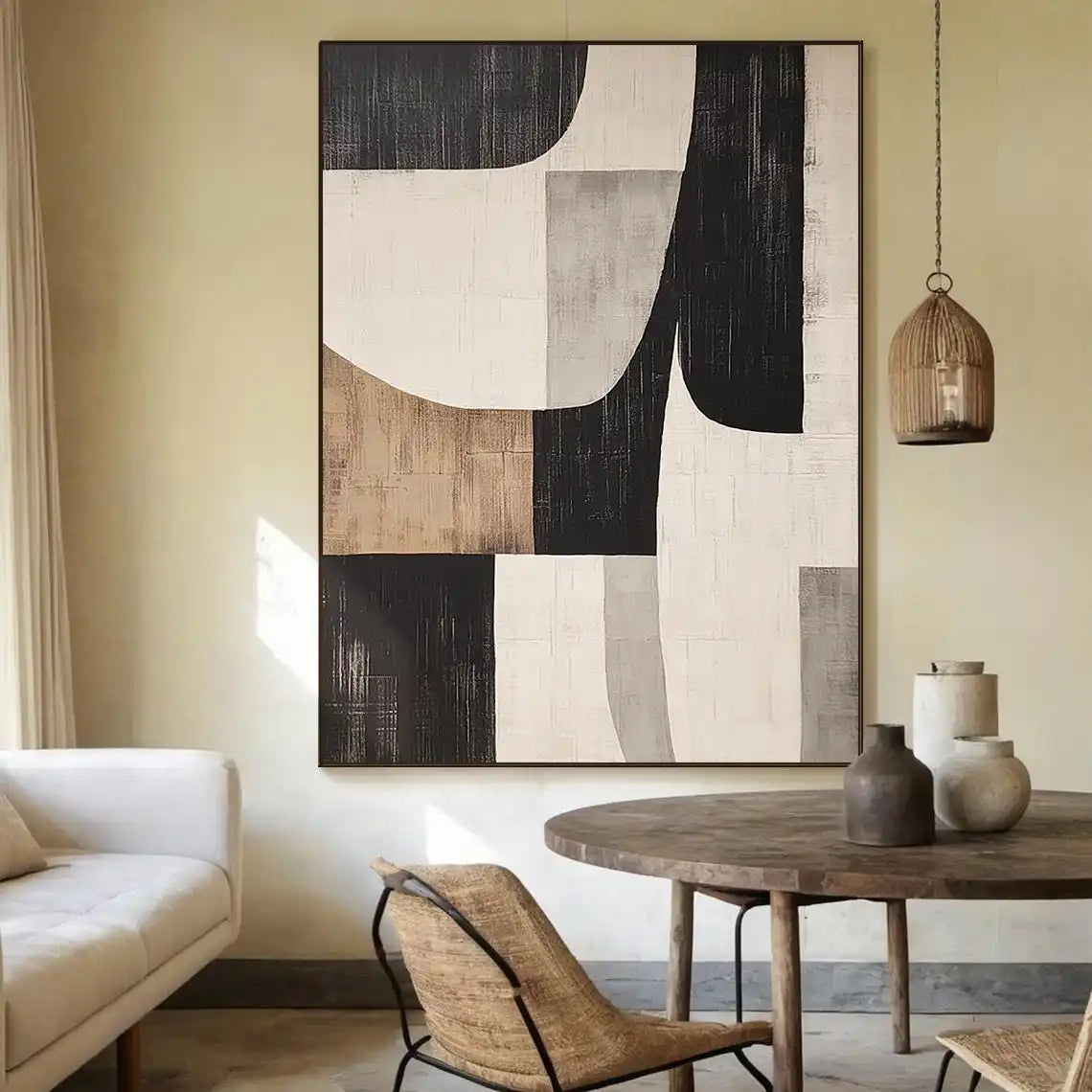 Kureha Abstract Canvas Art