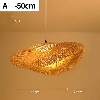 Ravena Rattan Chandelier