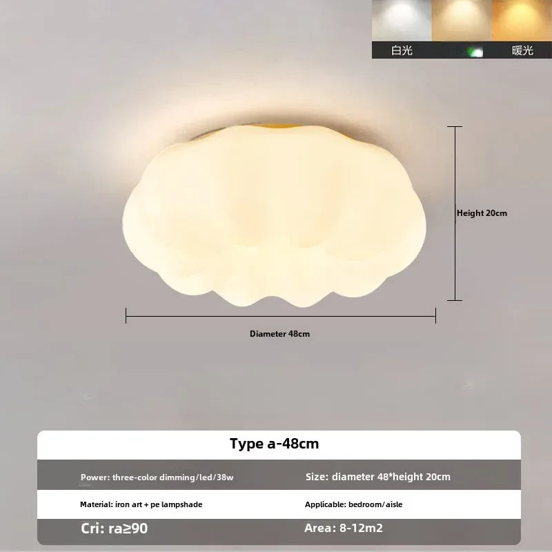 Hikari Cream Cloud Ceiling Lamp