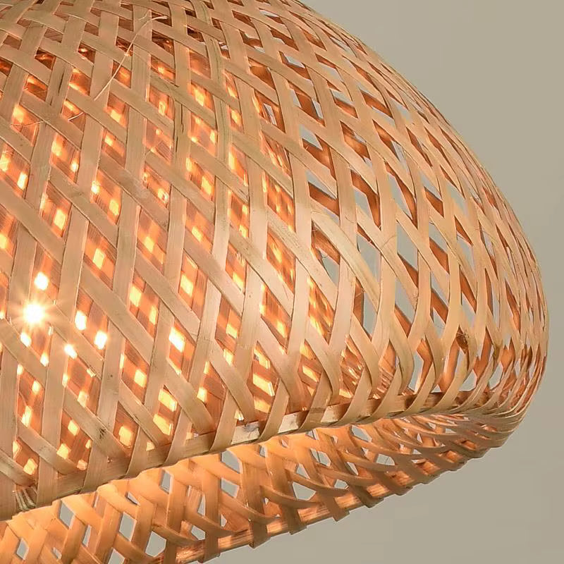 Hikari Bamboo Lantern Pendant Light