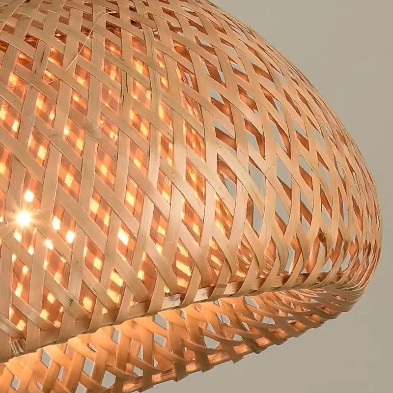 Haru Bamboo Pendant Light
