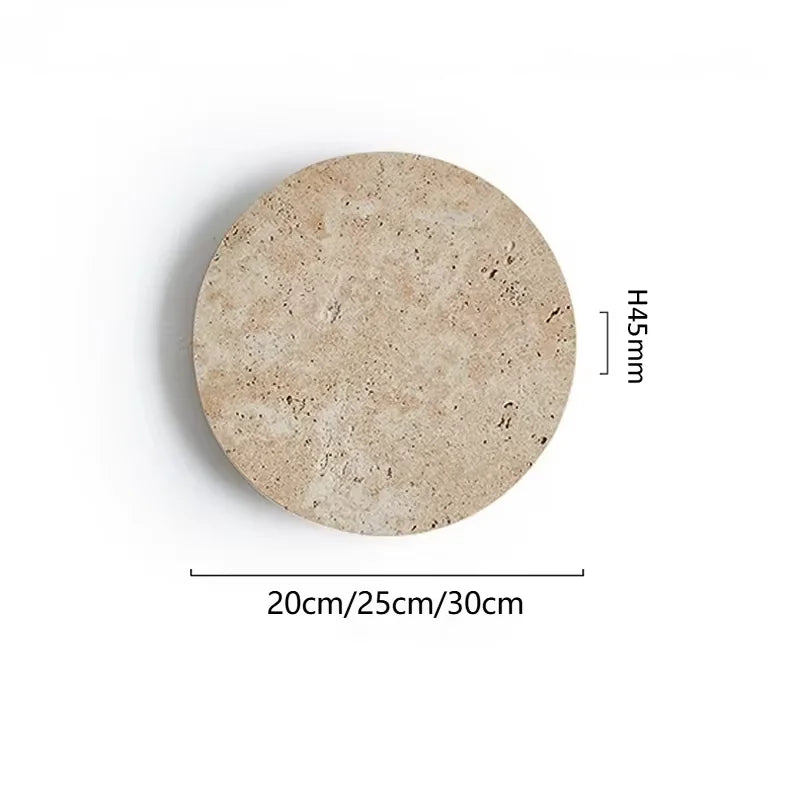 Suna Yellow Cave Stone LED Wall Sconce