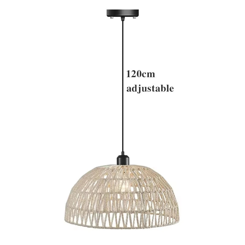 Ren Rattan Pendant Light