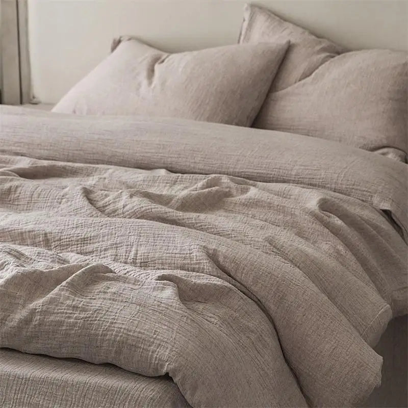 Kumo Cotton Linen Bedding Set