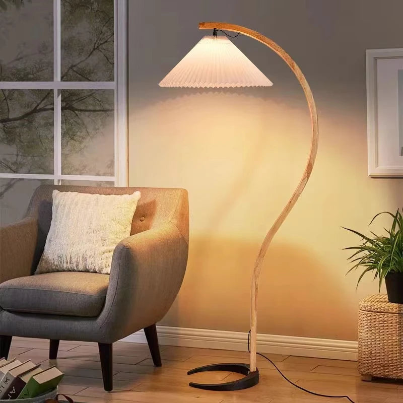 Lunara Pleated Floor Lamp