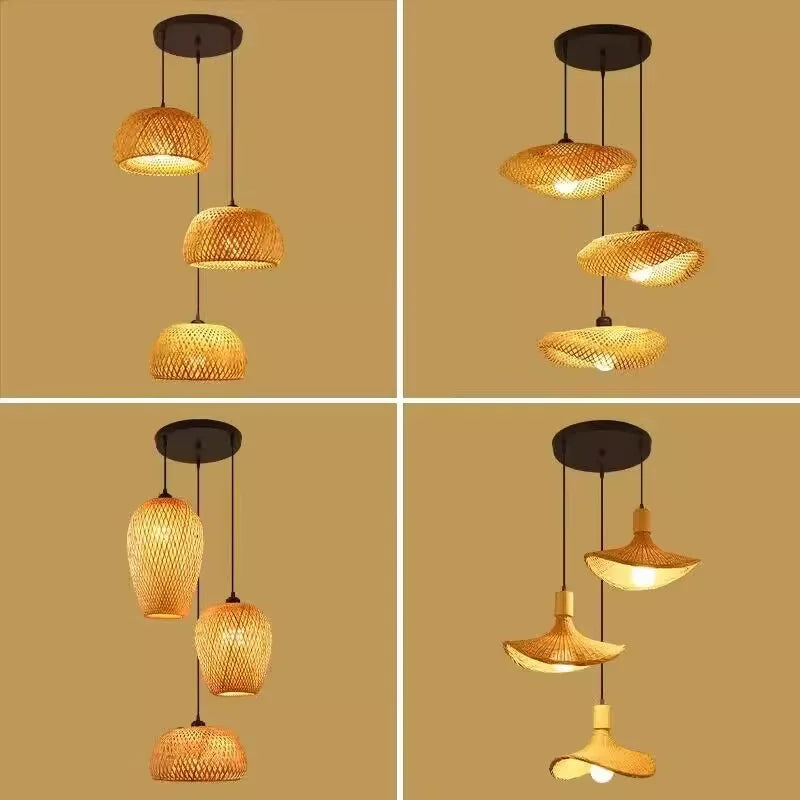 Braida Rattan Pendant Light