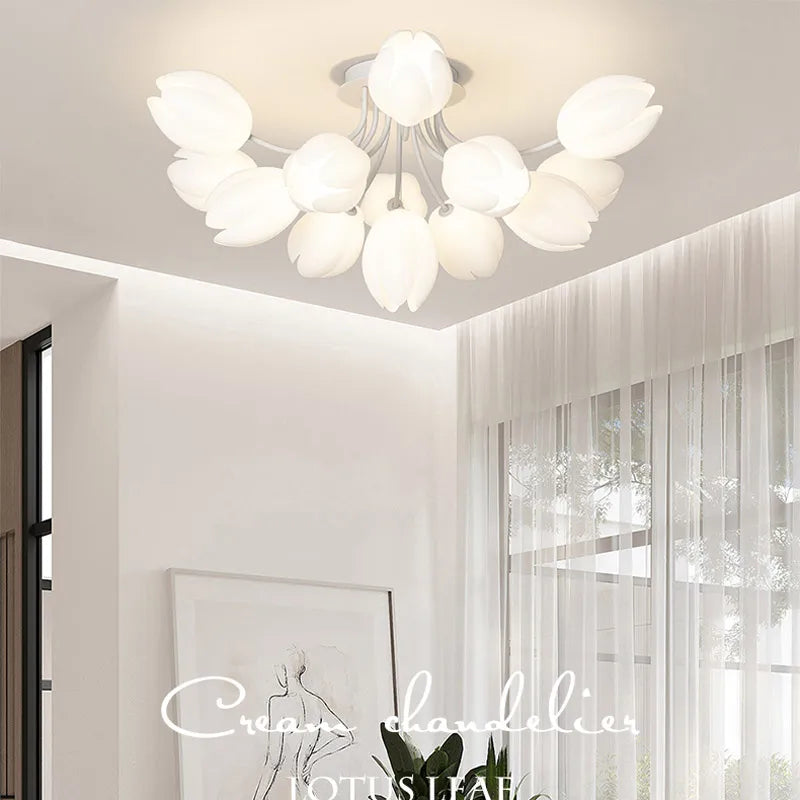 Tsubomi LED Ceiling Light Tulip Design
